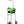 Load image into Gallery viewer, Gray Giraffe Rolling Cane with Lime Basket Right diagonal view
